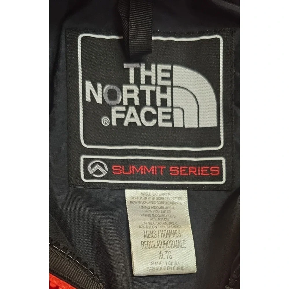 The North Face Summit Series Gore-Tex XCR Jacket Mens Red Hooded Shell Coat XL